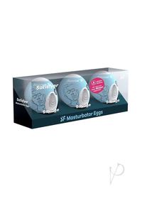 Satisfyer Masturbator Egg 3pk Savage